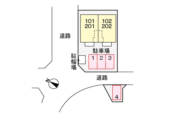 22/28 駐車場