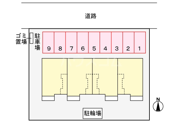 22/27 駐車場