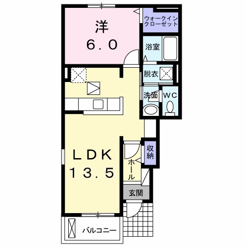 エルシアⅠの間取り