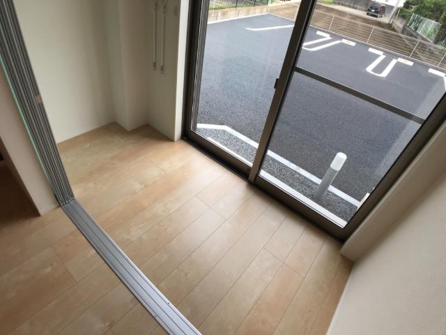 12/24 バルコニー