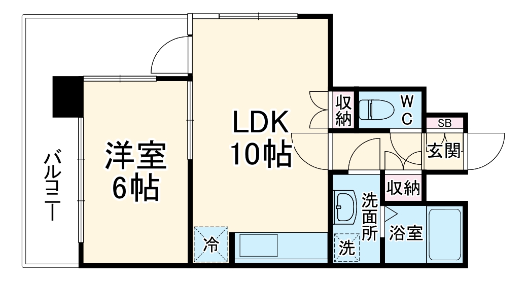パセール青柳の間取り