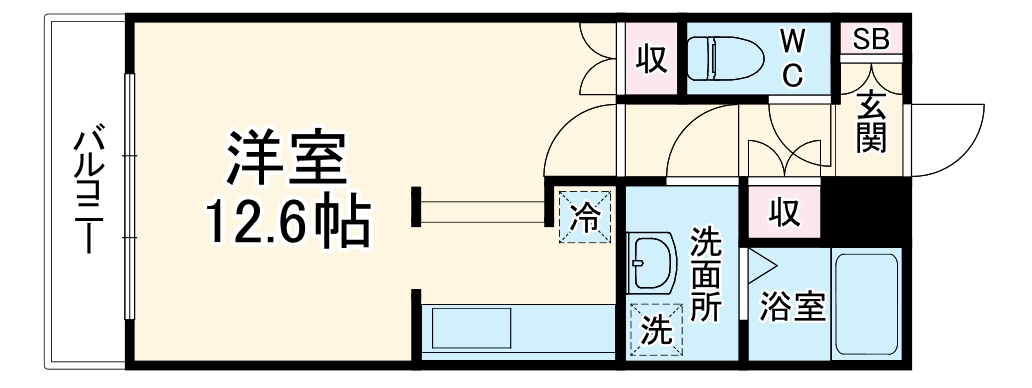 パセール青柳の間取り