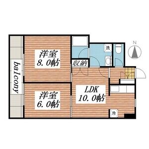 パセール青柳の間取り