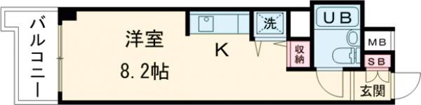 藤和二子玉川園コープの間取り