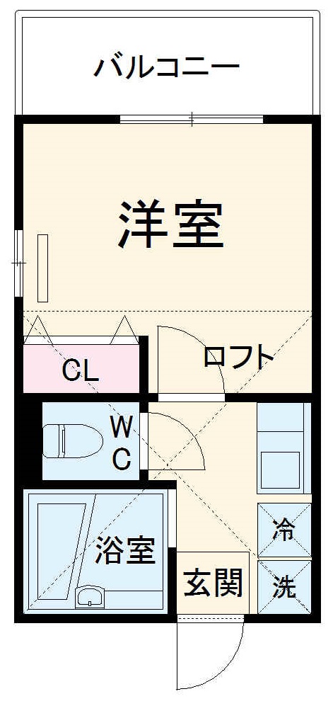 ピュアスプリング上大岡の間取り
