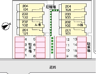 3/8 駐車場