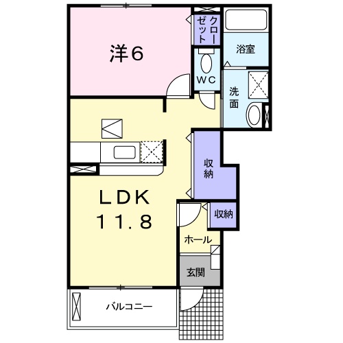 サンプライムの間取り