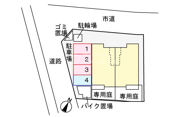 16/26 駐車場