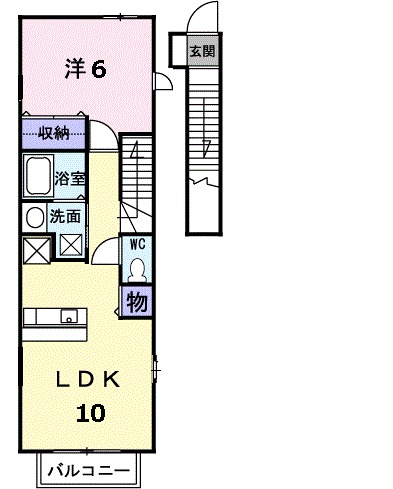 ラッフィナートの間取り