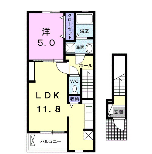 ソラーレの間取り