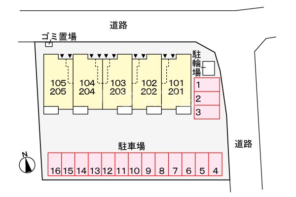 15/27 駐車場