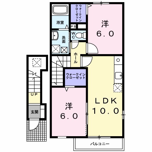 ラッキーサンリットCの間取り