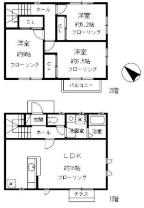 シオン瀬田の間取り
