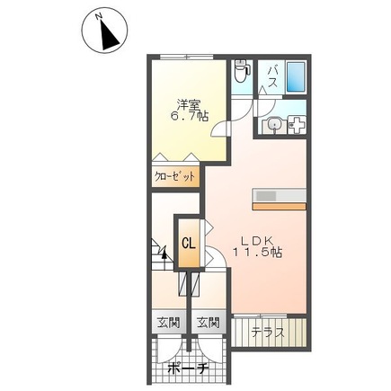 セレーノ・東栖の間取り