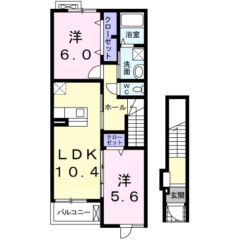 エル・東山の間取り