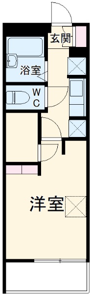 レオパレス片倉大丸の間取り