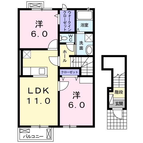 ル・レーヴの間取り