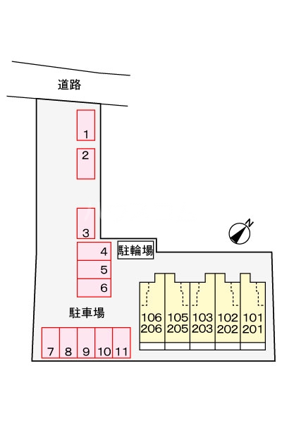 27/28 駐車場