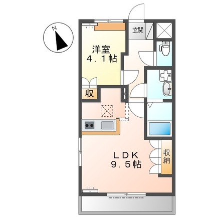 リバティ ミユウⅠの間取り