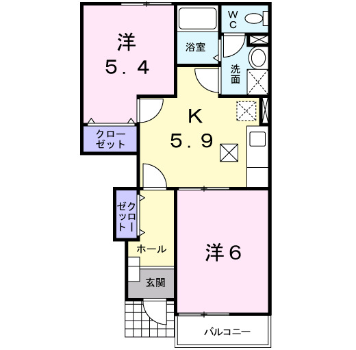 マスカットハウスの間取り