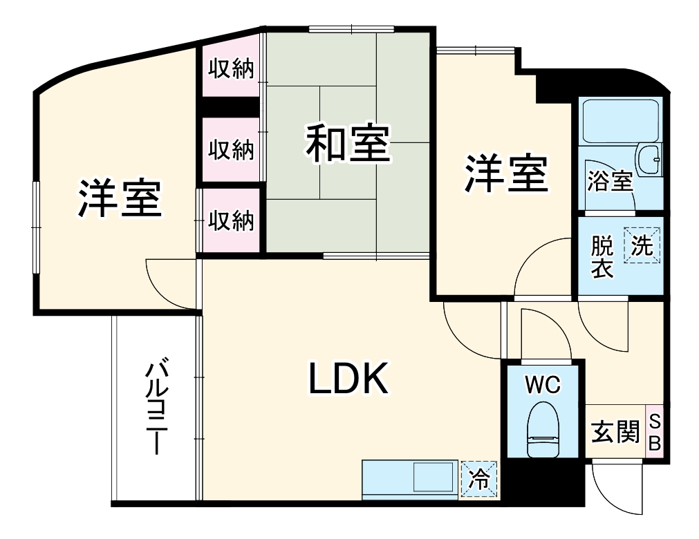 ドミール湘南の間取り