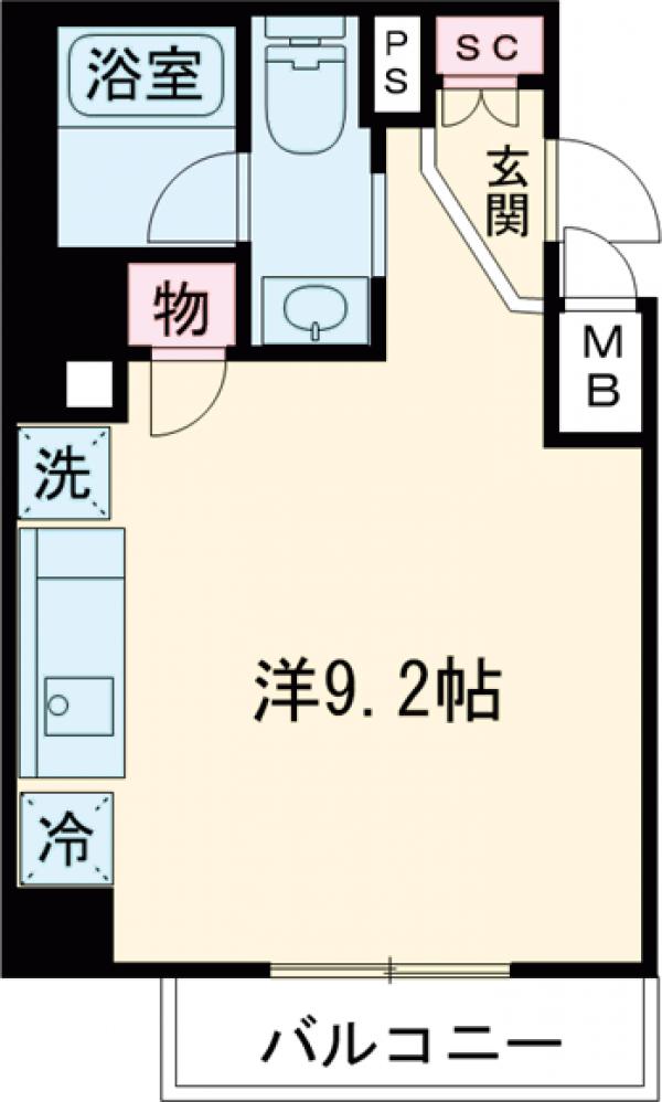 駒場パークサイドヒルズの間取り