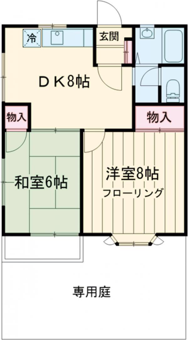 メゾン青葉の間取り