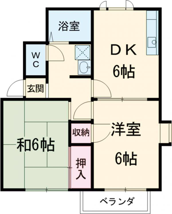 クラシコ湘南の間取り