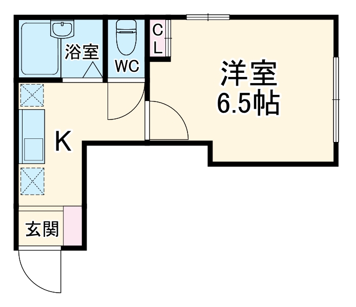 アークみらい横浜の間取り