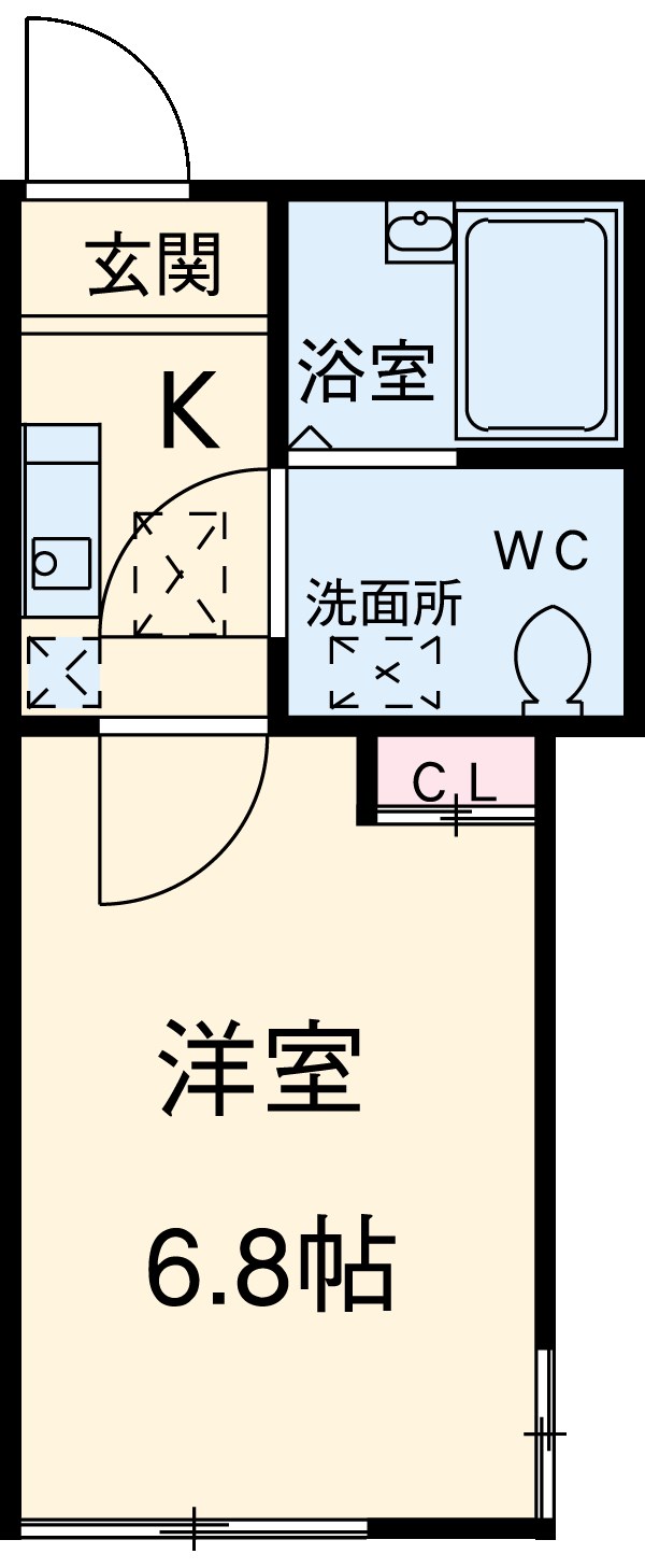 アークみらい横浜の間取り
