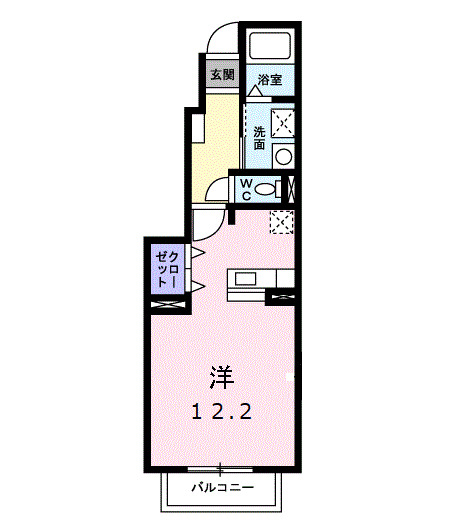 ネオ・チェリッシュⅠの間取り