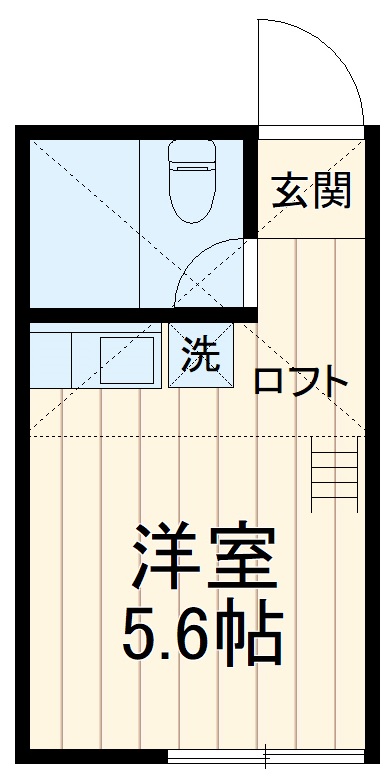 ユナイト南太田マゼランの翼の間取り