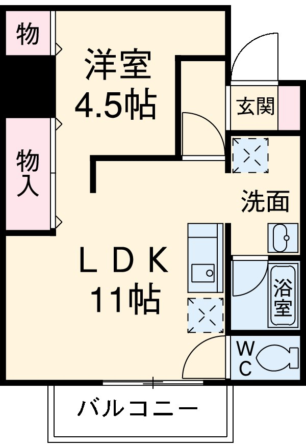 コーポレーションT&Tの間取り