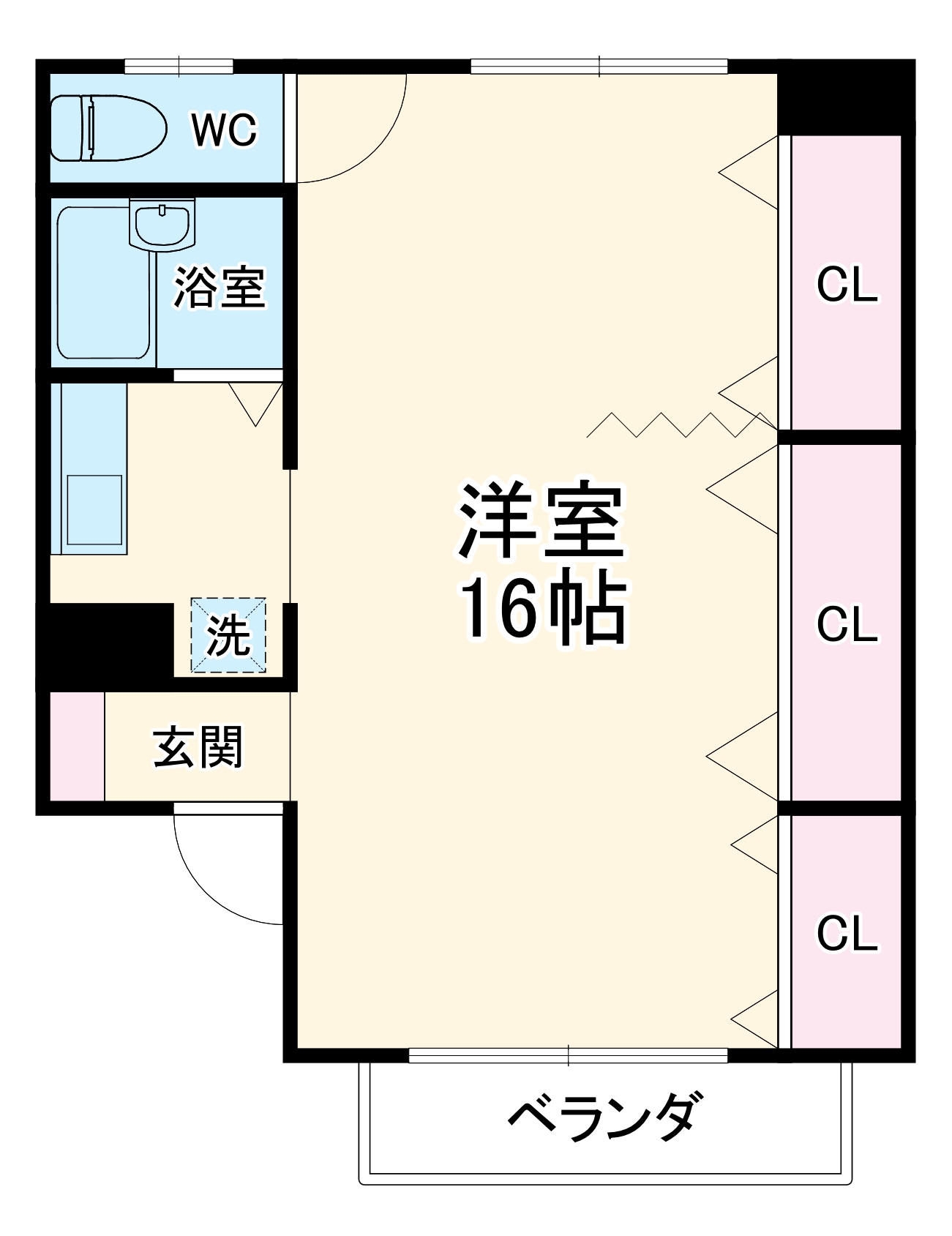 コーポレーションT&Tの間取り