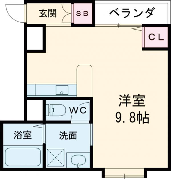 アーク桜新町の間取り