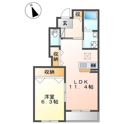 イデアルの間取り