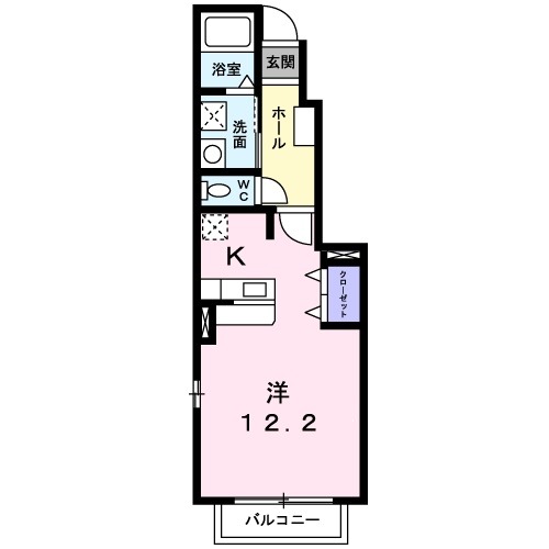 サン・フィオーレ Aの間取り