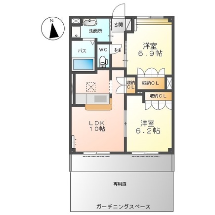 エバーエデンCの間取り