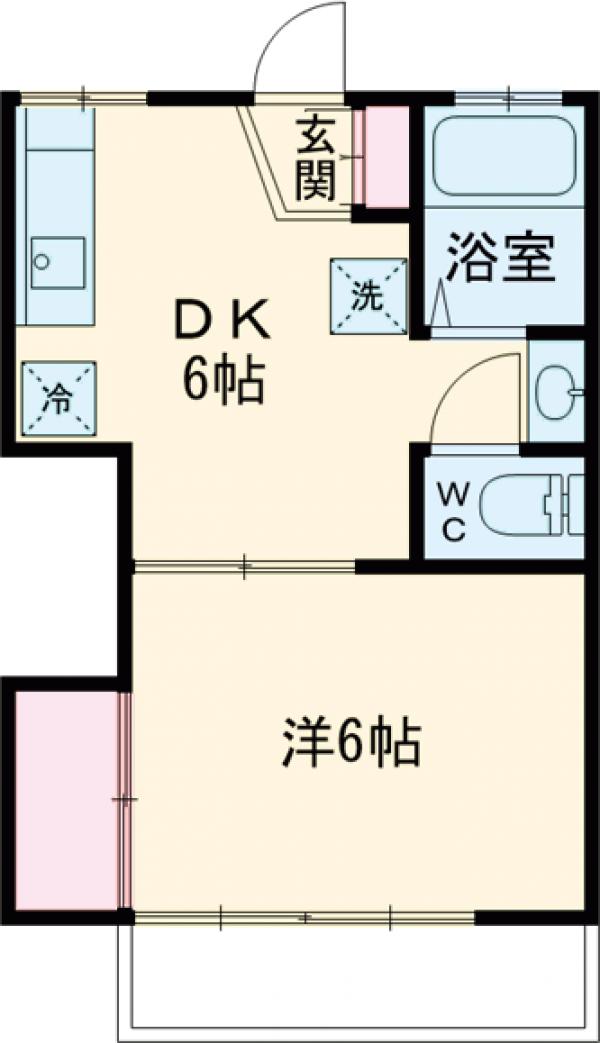 ハイム清芳の間取り