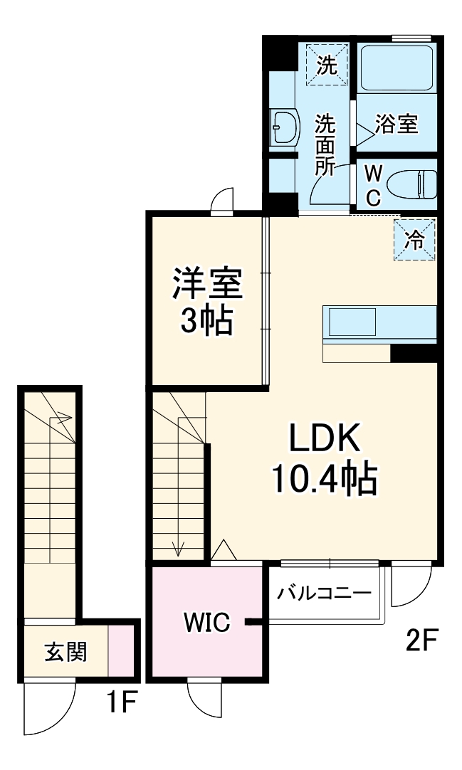 サントル ヴィラージュⅡの間取り