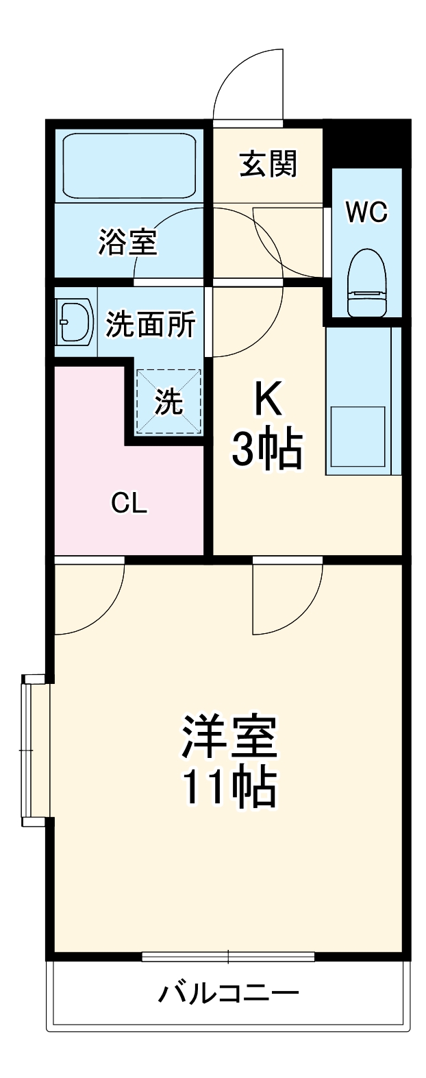 グレンツの間取り