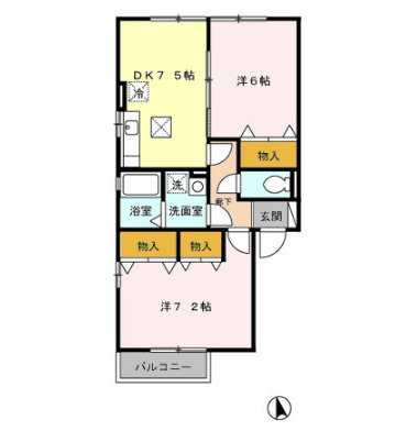 グリーンパレス舞岡の間取り