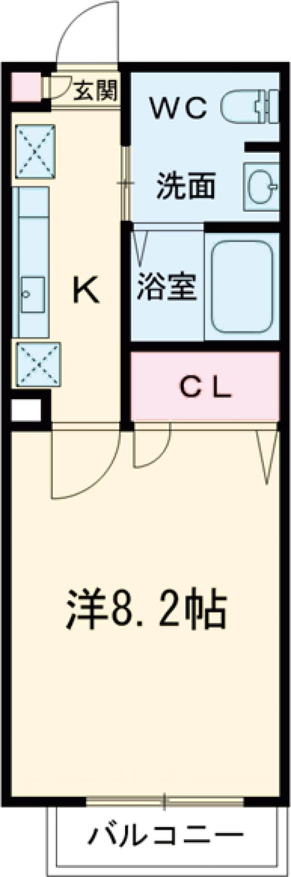 ラフィーネ桜新町の間取り