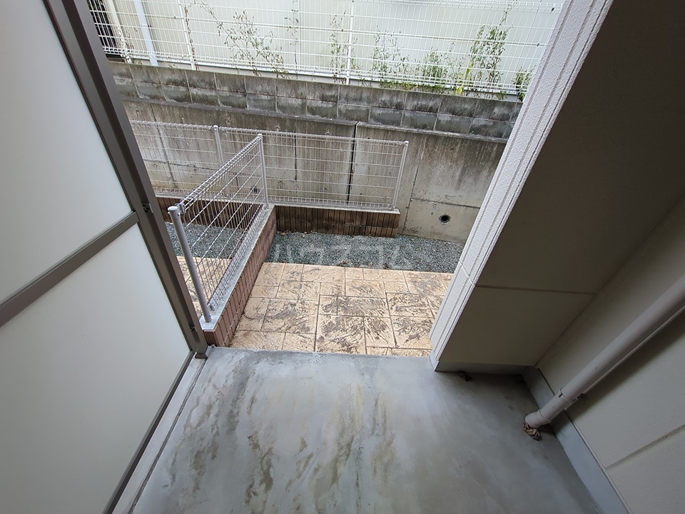 12/18 バルコニー