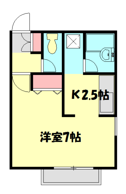 プレステージ安池の間取り