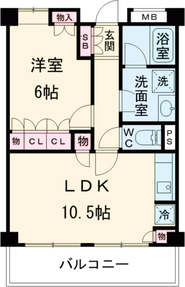 サンシャイン松本No.11の間取り