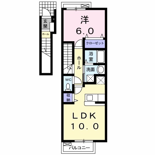 クァイエット レジデンスⅡの間取り
