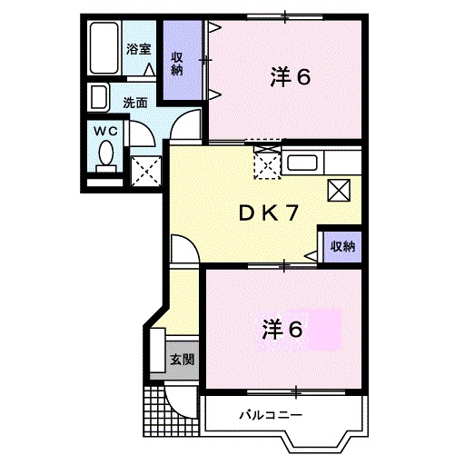 薫風館(クンプウカン)の間取り