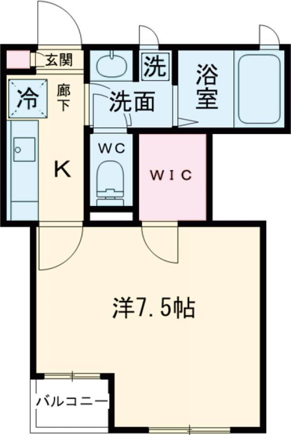 クレール経堂の間取り