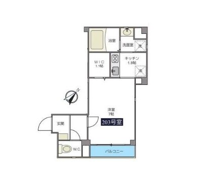 ビューノ・ルミエール・鶴見の間取り